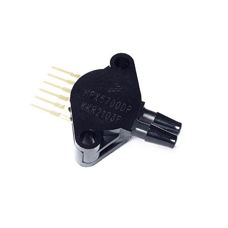 Sensor MPX5700DP Diferencial 0 a 700kPa Saída 0.2–4.7V 6-SIP