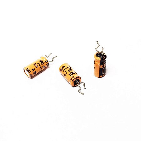 Capacitor Eletrolítico 4.7µF 100V 85°C Radial Pré-Cortado 5x10