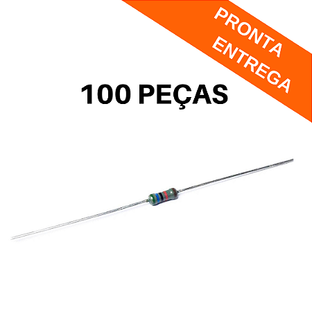100x Resistor 56K Ohms 1% 1/4W Axial CR25