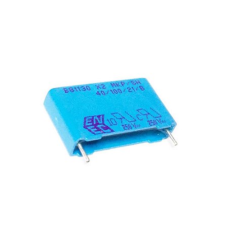 Capacitor Supressor X2 150nF 275V~ Filme Polipropileno Metalizado 20%