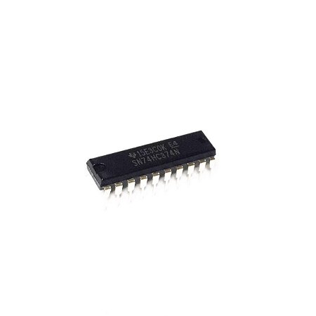 Circuito Integrado SN74HC374N 8 Flip-Flops D Edge-Triggered DIP-20