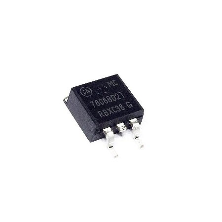 Circuito Integrado MC7808BD2TG 8V 1A Regulador Linear SMD TO-263-3