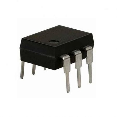 CI EL4N33 Optoacoplador Fototransistor DIP-6 Preto