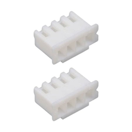 Conector Fêmea Tipo KK 4P 2.5mm 180° para Chicote JS-2001-04
