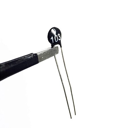 Termistor NTC 10KΩ 5mm MF11 Código 103