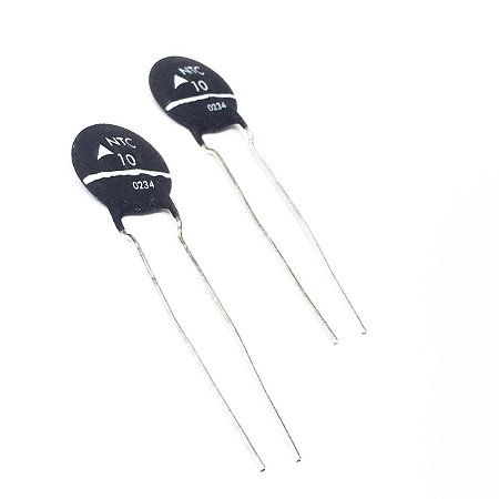 Termistor NTC 10Ω 4A Disco 15mm Epcos B57237-S100-M