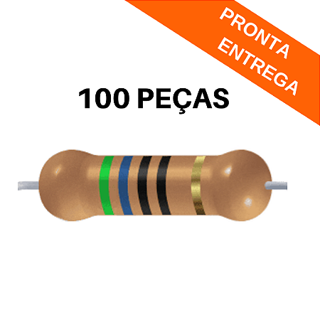 100x Resistor 560R 1/4W 5% CR25 Axial