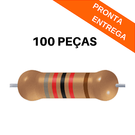 100x Resistor 82KΩ 1/4W 1% CR25 Axial