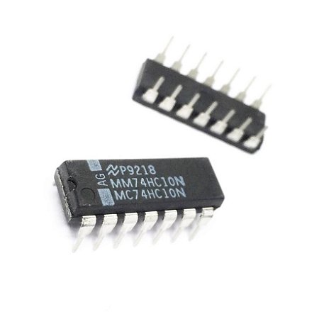 Circuito Integrado MC74HC10N CMOS DIP-14 Porta NAND