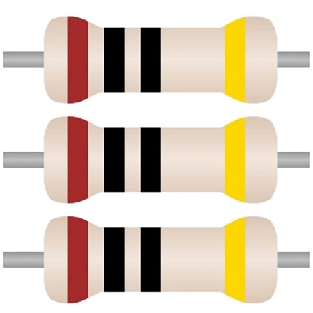 Resistor Axial 10R 2W 5% Metal Film Through Hole