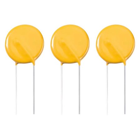 Varistor MOV S07K50 50V Disco Cerâmico 7mm Amarelo