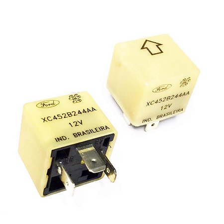 Relé Eletromecânico HL 12V 3 Pinos P/ Ford XC452B244AA