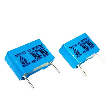 Capacitor Metal Filme X2 100nF 275V