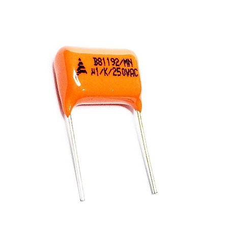 Capacitor Filme Poliéster 0,1uF 250V Metalizado MKT
