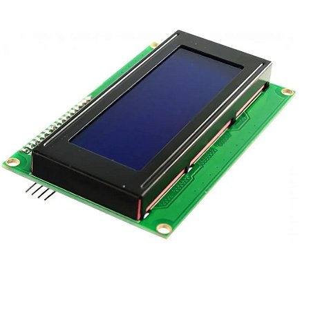 Display 20x4 LCD Azul I2C Acoplado Pronto para Arduino