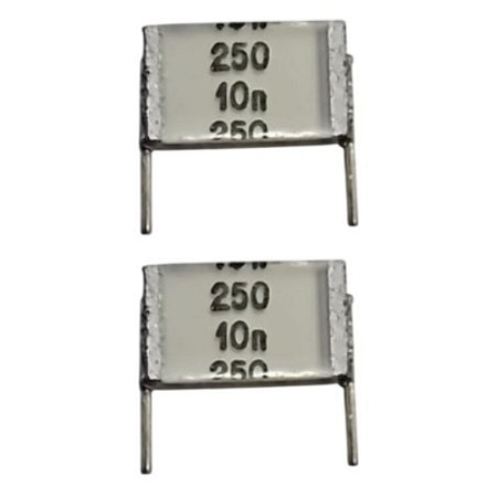 Capacitor Poliéster 10K 10nF 250VDC Pitch 10mm Schiko
