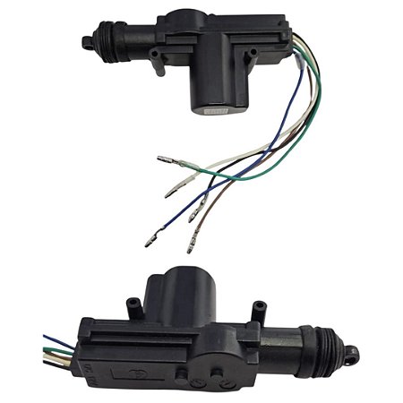 Atuador Linear Elétrico 12V com 5 Fios Estrutura Plástica Compacta