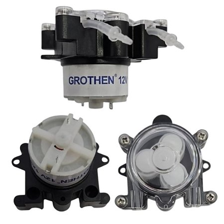 Bomba Peristáltica 12Vcc E14087-3 Transferência e Dosagem de Fluídos