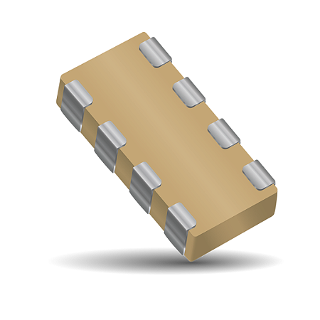 Capacitor Cerâmico Multicamadas Array 180pF 50V 0612