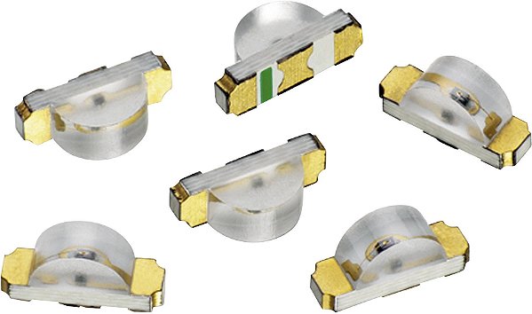 LED Emissor de Luz SMD 20mA Tensão 2.6V Compacto