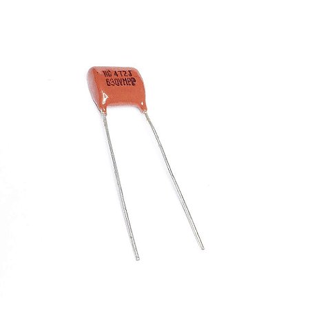 Capacitor 472J 630V Filme Metalizado PTH 4.7nF