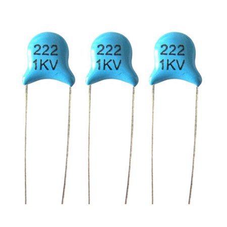 Capacitor Cerâmico Disco 2,2nF 1KV Passo 5mm