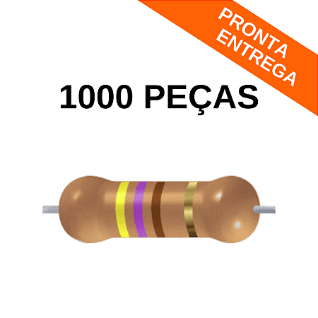 100x Resistor 470R Carbon Film CR12