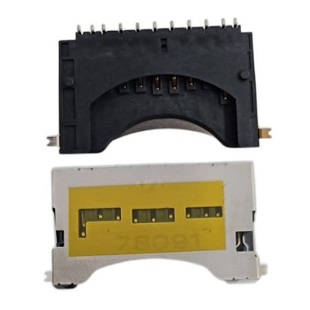 Conector SD Card 13P SMT Passo 2.5mm Modelo CS1R-191-H-N