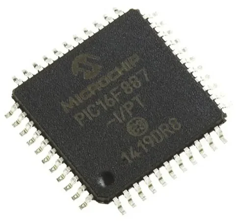 CI PIC16F887 TQFP-44 Microcontrolador Microchip
