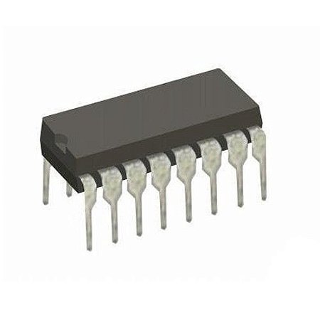 MC10231P Circuito Integrado ECL Dual D Flip-Flop Encapsulamento PDIP-16