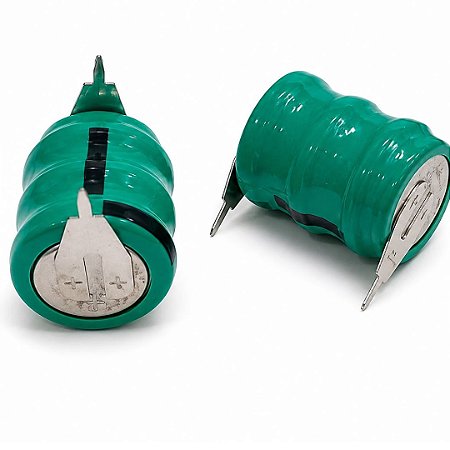 Pilha Recarregável 3.6V 80mAh Tipo Bujão