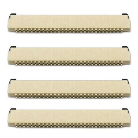 Conector para Cabo Flat FPC 30 Vias 0,80mm com Sistema de Trava