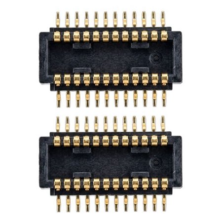 Conector B2B Macho 24 Contatos Passo 0,4mm SMD Perfil 1,5mm (0703B)