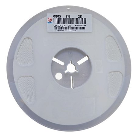 Resistor Chip SMD 2K Ohms 0805 1/8W 5% CLLE05JN 2K - Rolo 5.000 Peças
