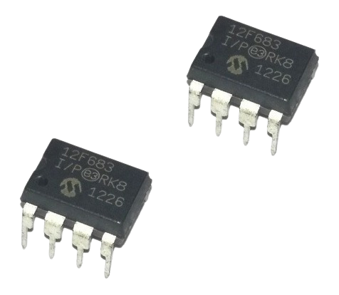 PIC12F683-I/P Circuito Integrado MCU Microchip PDIP-8