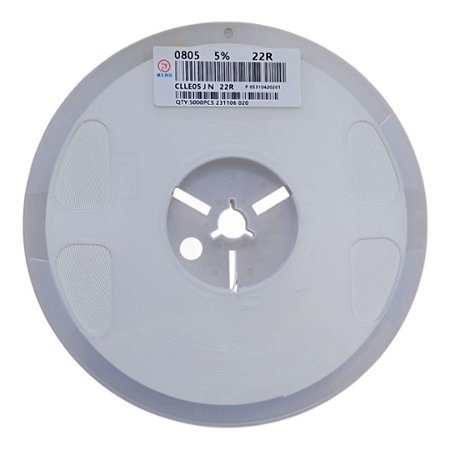 Rolo 5.000x - Resistor Chip SMD 22R 0805 1/8W 5% CLLE05JN 22R