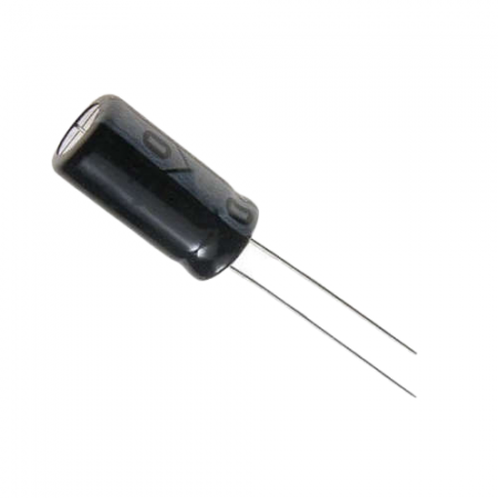 Capacitor Alumínio Eletrolítico 100uF 50V 105°C PTH 8x12mm