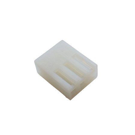 Conector Fêmea KK 3 Pinos 2,5mm Reto 180º para PCB