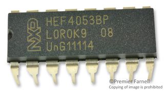 CI HEF4053BP Chave Analógica Tripla CMOS DIP-16