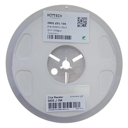 RI0805L153JT Resistor Chip SMD 15K Ohms 0805 0,125W 5% - 5.000 Peças