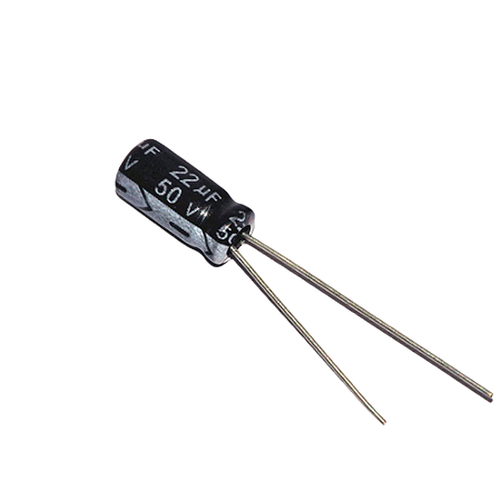 Capacitor Alumínio Eletrolítico 22uF 50V 105°C 5x11