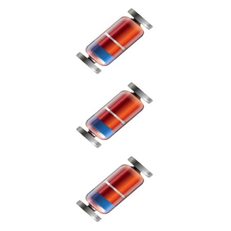 Diodo Regulador de Tensão BZV55C5V1 5,1V Mini-MELF SMD