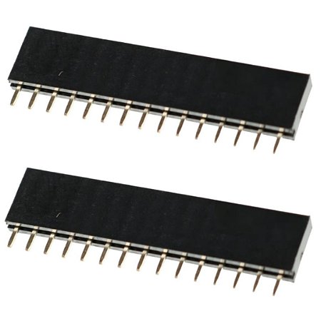 Barra Fêmea 15 Pinos 1x15 Vertical 2,54mm PTH