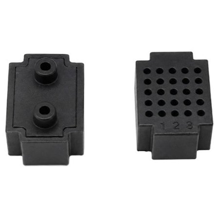 Breadboard Mini 25 Pontos Cor Preta para Testes Eletrônicos