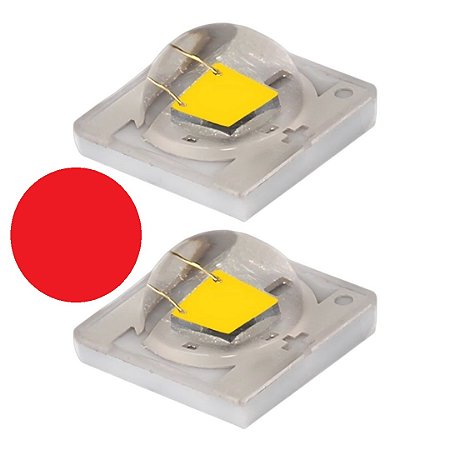 LED de Potência SMD 3535 1W Vermelho Phenix ProLight PK2N-1LRE