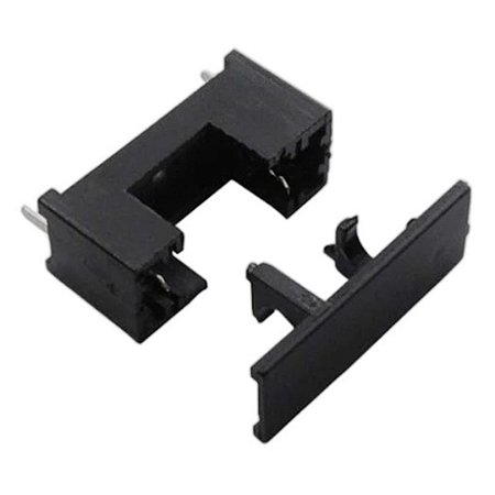 Porta Fusível para Fusível 5x20mm 4A 250V com Tampa MF-563