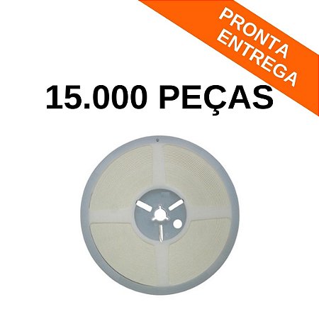 Resistor Chip SMD 220K Ohms 0201 5% – Rolo 15.000 Peças