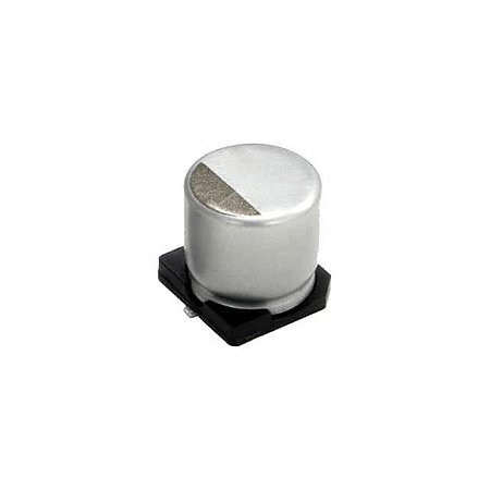 Capacitor SMD 270µF 35V Eletrolítico 10x10mm Nippon