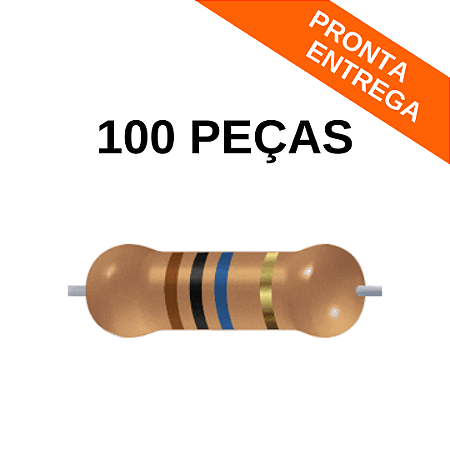 100x Resistor 10MΩ 5% 1/4W Axial