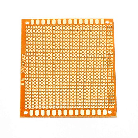 Placa Fenolite Perfurada 7x9cm Universal